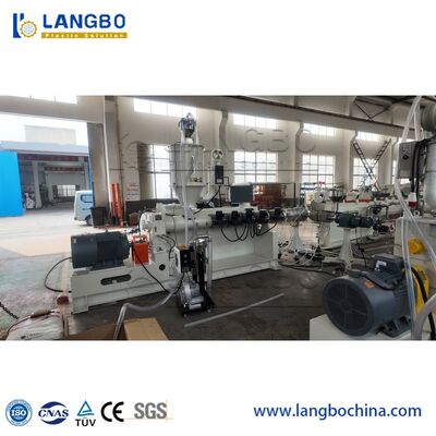 20-110mm diperkuat PPR HDPE UPVC Pipe Extrusion Machine Line, Pipe Screw Extruder Machine