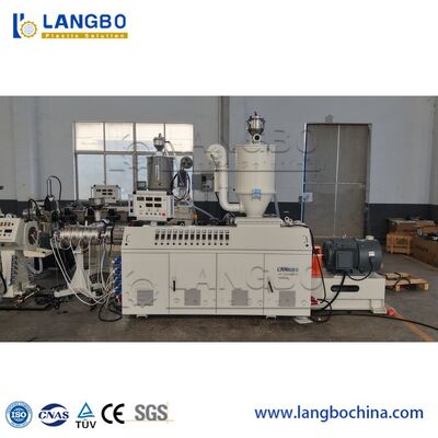 20-110mm diperkuat PPR HDPE UPVC Pipe Extrusion Machine Line, Pipe Screw Extruder Machine