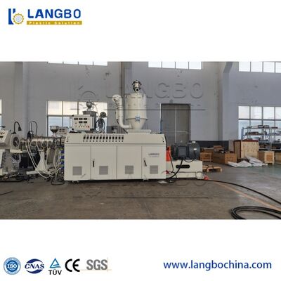 20-110mm diperkuat PPR HDPE UPVC Pipe Extrusion Machine Line, Pipe Screw Extruder Machine