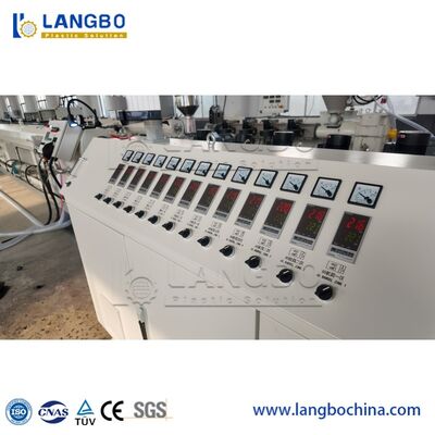 20-110mm diperkuat PPR HDPE UPVC Pipe Extrusion Machine Line, Pipe Screw Extruder Machine