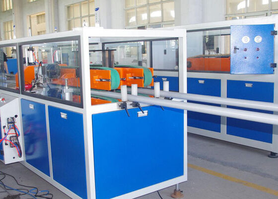 Motor Conical Twin Screw Pvc Pipe Production Machine, Mesin Pembuat Tabung PVC