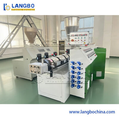 PVC Fluted Dekorasi Panel Extrusion Line.