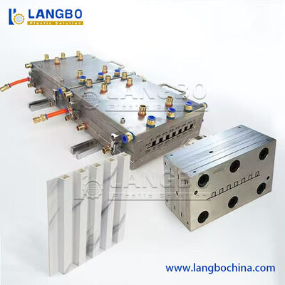 PVC Fluted Dekorasi Panel Extrusion Line.