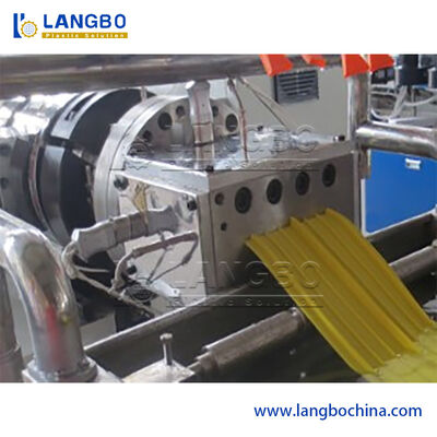 Lini Produksi Profil Waterstop Dengan Plastisisasi Tinggi Untuk Profil Penyegelan