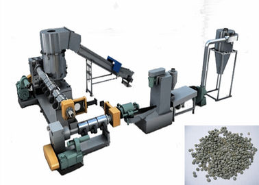 Kapasitas Produksi Tinggi Mesin Pembuatan Ekstrusi Granula PVC Rigid Soft PVC Pelletizing Extruder Garis Produksi Granulating PVC