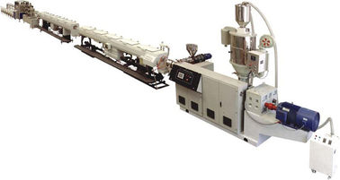 Kinerja Stabil Pipa PPR Garis Ekstrusi / Extruder Sekrup Tunggal 80 - 300kg / Jam