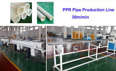20-50mm Cepat Kecepatan Tinggi PE PP HDPE PVC PPR Mpp Plastik Pasokan Gas Air Drainase Pipa Tembok Padat Pipa Selang Pipa Mesin Produksi Extrusion Line