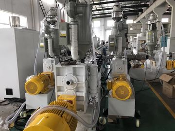 Garis Ekstrusi Produksi Pipa Ppr Diameter Besar 12m / mnt dengan sistem kendali jarak jauh