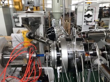 Serat Kaca Plastik Garis Ppr Pipa Ekstrusi Dengan Desain Sekrup Tunggal