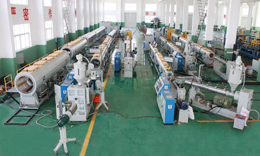 HDPE PE PPR Jalur Ekstrusi Pipa, Jalur Produksi Pipa Ppr Dengan Kecepatan Tinggi