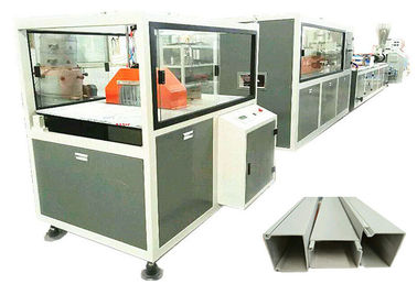 Twin Screw Pvc Profil Mesin Ekstrusi Membuat Kabel Listrik Trunking