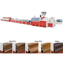 Lantai Baseboard Pvc Wall Panel Extrusion Line Skirting Board Manufaktur