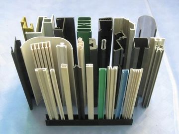 T5 T10 PC PMMA LED Kap Lampu Garis Ekstrusi Profil PVC Tunggal / Ganda Warna