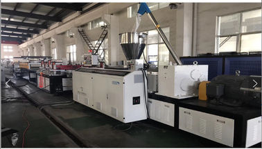 Plastic PVC Profile Foamed Extruder WPC Widows Door Frame Floors PP PE PC Hollow Board Sealing Strip ABS PMMA Profile Extrusion Line