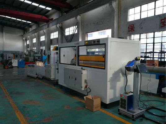 UPVC / PVC Pipe Extrusion Line SJSZ - 92/188 Twin Screw Extruder