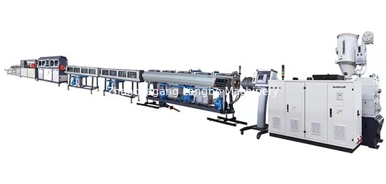 Jalur Produksi Pipa Selang PE Terkendali PLC