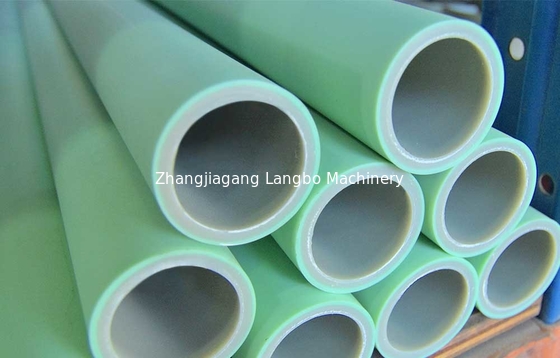 Mesin PE HDPE Pipe Line Produksi Plastik Air Minum Drainase limbah tabung Mesin pembuatan