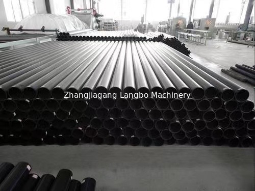 Plastik PVC PE halus kaku fleksibel Pipe Soft Extruder Membuat Mesin