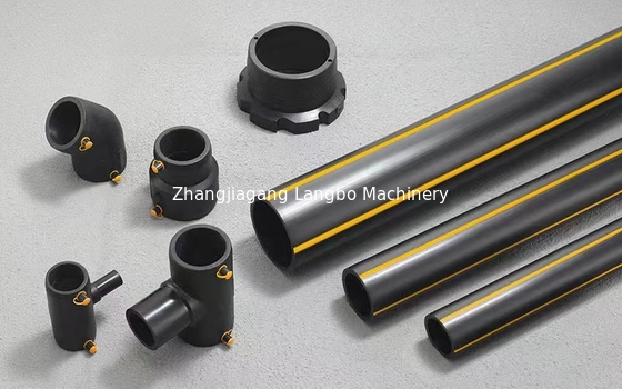Mudah Operasi Plastik HDPE PE Pipe Extrusion Membuat Mesin Produksi Line
