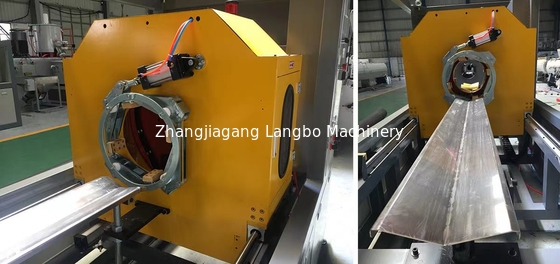 Mudah Operasi Plastik HDPE PE Pipe Extrusion Membuat Mesin Produksi Line