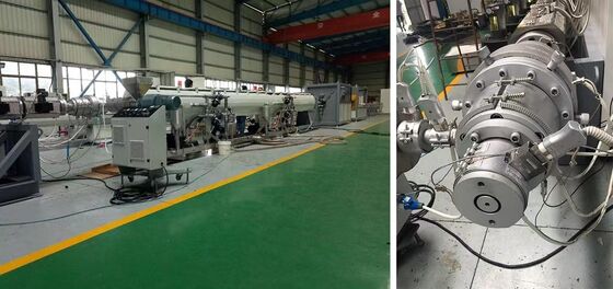 Mesin Ekstrusi Pipa Hdpe Otomatis 65mm  Motor