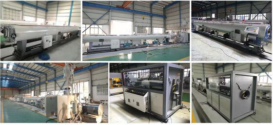 Mesin Ekstrusi Pipa Hdpe Otomatis 65mm  Motor