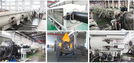 Pipa Casing Kabel Hdpe Disesuaikan Dn50mm Sekrup Tunggal