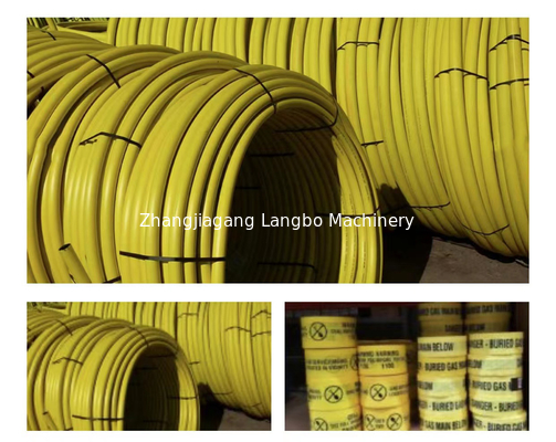 Produksi pipa ekstrusi HDPE profesional yang dapat disesuaikan Sertifikasi CE