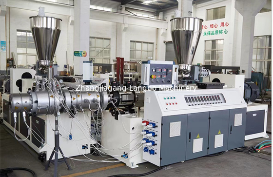 Jalur Ekstrusi Pipa Ppr Multilayer 16mm - 63mm 180kg / H Siemens PLC