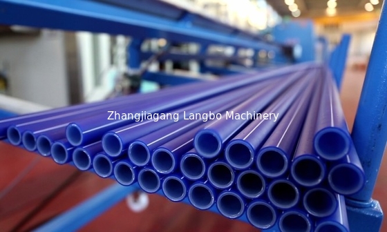 PPR Plastic Pipe Extrusion Line Plastic Tube Making Machine HDPE / PE Pipe Line Produksi