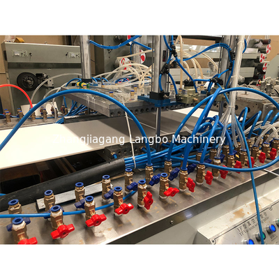 Garis Ekstrusi Profil PVC Komposit Twin Screw Lini Produksi Panel Dinding Ringan