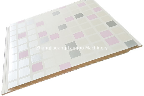 Efisien PVC WPC PE Panel Ceiling Profile Decking Produksi Ekstrusi Ekstrusi Line