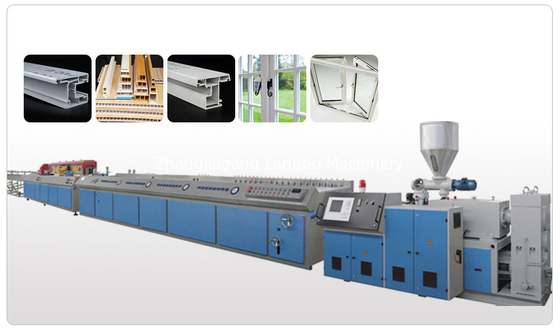 Dekorasi Interior dan Eksterior WPC Fluted Panel Making Machine WPC Wall Panel Extrusion Line Making Machine