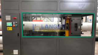 Garis Ekstrusi Produksi Pipa PE 110mm PLC Single Screw