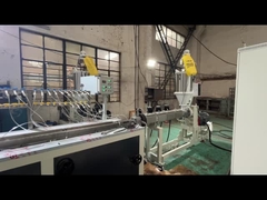 350KG/H Pvc Window Profile Extrusion Line SUS304 Untuk Plastik