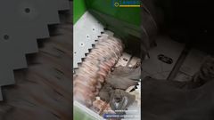 Penghancur Poros Tunggal untuk Daur Ulang Plastik yang Efisien #penghancurporostunggal#penghancurplastik