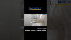 Mesin Ulir Eksternal untuk Pipa Plastik – Pemotongan Ulir Presisi#mesinulir #mesinplastik