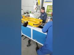 Mesin Ekstrusi Pipa Bergelombang HDPE 16-63mm #pipabergelombang #ekstrusiplastik #pipahdpe