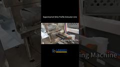 Pemegang Label Harga Tag Harga Garis Ekstrusi Profil #ProfileExtrusion#pvc #pvcpipe #pabrik