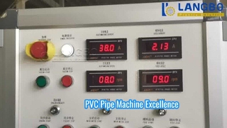 Mesin pembuat profil batang kabel PVC